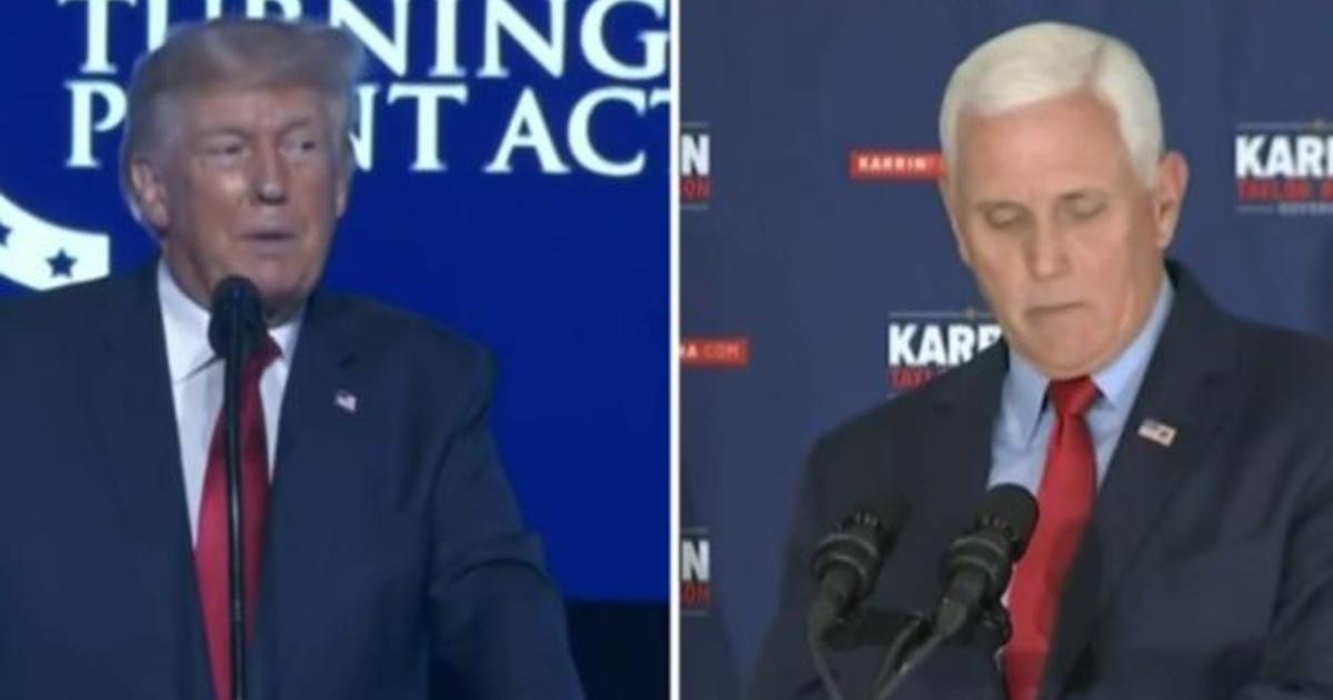 Trump and Pence back opposing Republican candidates for Arizona governor