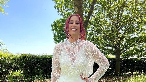 Stacey Solomon has broken her social media silence to share a glimpse at her wedding to Joe Swash