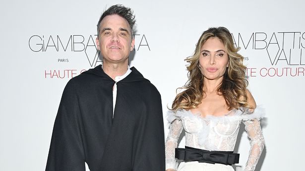 Ayda Field shared an adorable video of husband Robbie Williams and daughter Theodora