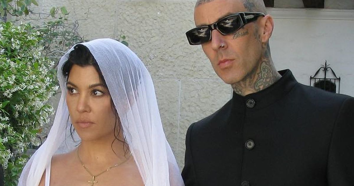 Kourtney Kardashian shares unseen photos from ‘legal’ wedding to Travis Barker