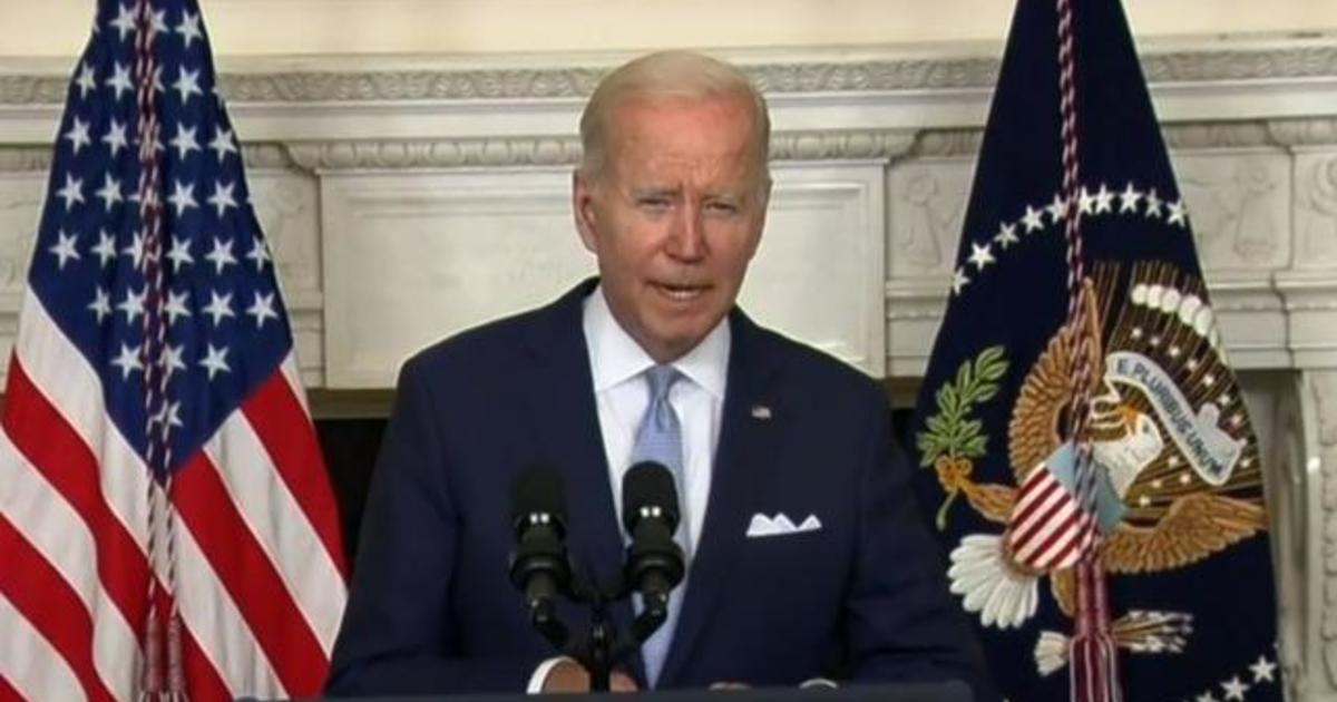 Biden says Senate bill to fight inflation, cut health costs and protect climate is a “big deal”