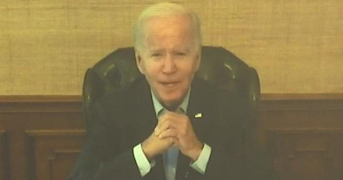 Biden speaks live virtually for first time since COVID-19 diagnosis