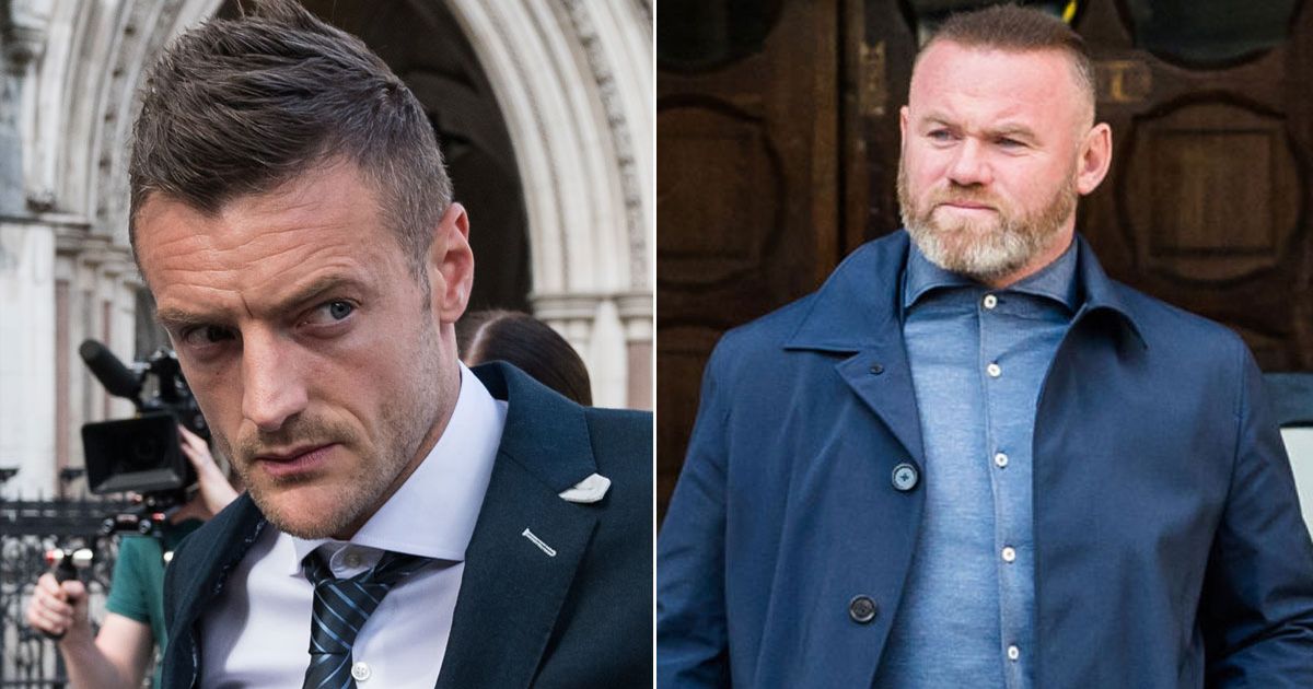 Wayne Rooney’s and Jamie Vardy’s appearances during Wagatha Christie court case