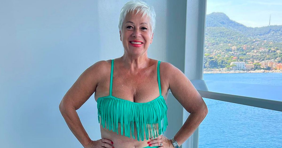 Denise Welch, 64, ‘hotter than ever’ in bikini as she brushes off Coleen Nolan ‘tension’
