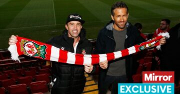 Ryan Reynolds speaks of his plan to put football club Wrexham AFC 'on the world stage'