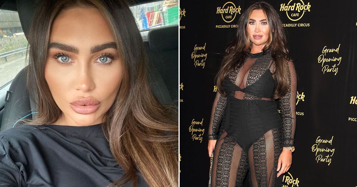 Lauren Goodger ‘in hiding with nasty injuries’ as man arrested on suspicion of assault