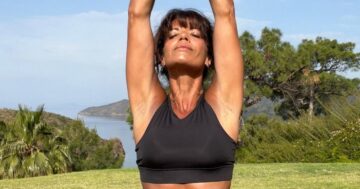 Jenny Powell, 54, says she is 'smaller than in her 20s' as she reveals secret to figure