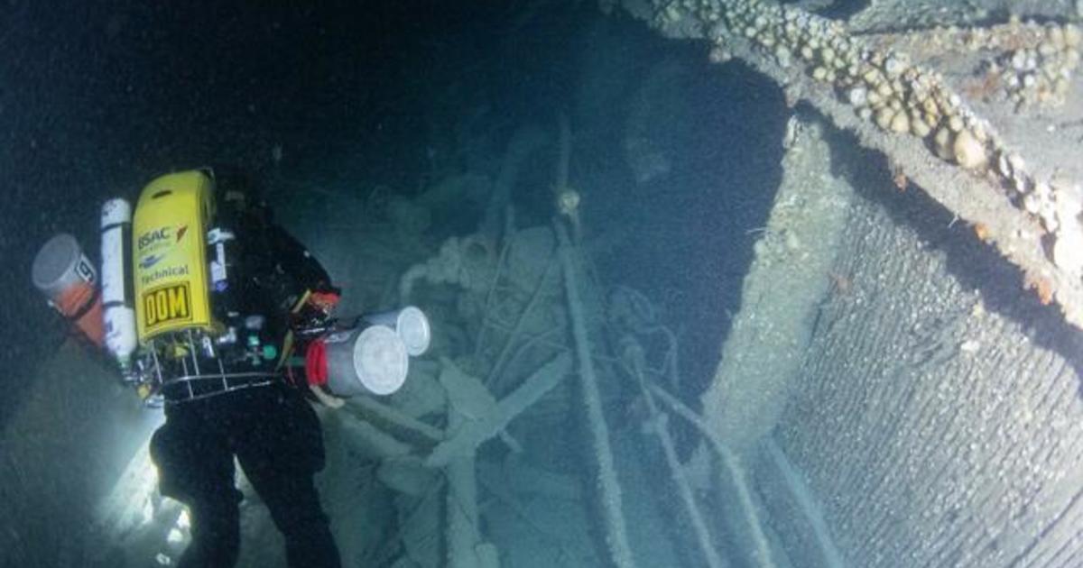 British divers discover century-old U.S. Navy warship