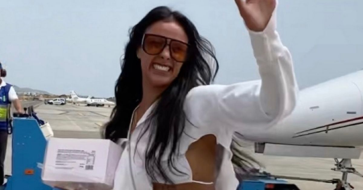 Maya Jama flies best pals off to Ibiza on private jet after ‘split’ from fiancé