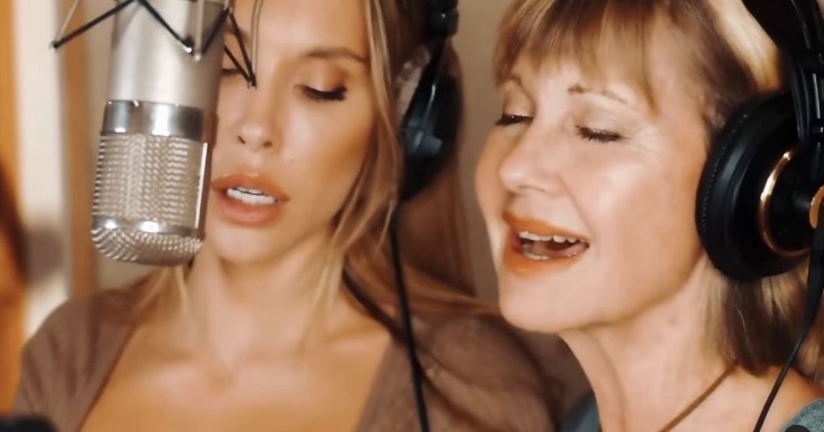 Olivia Newton-John’s grieving daughter Chloe posts sweet duet clip and calls mum ‘angel’