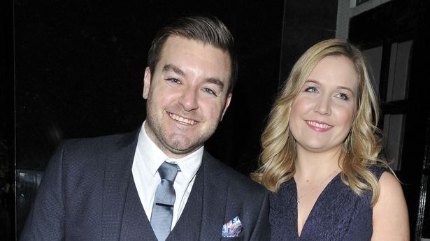 Alex Brooker and his wife Lynsey