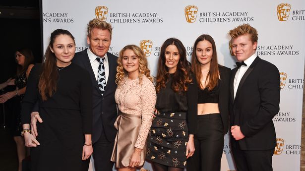 TV chef Gordon Ramsay shares five children with his wife Tana