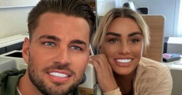 Katie Price and Carl Woods hit back at split rumours as they share snaps from holiday