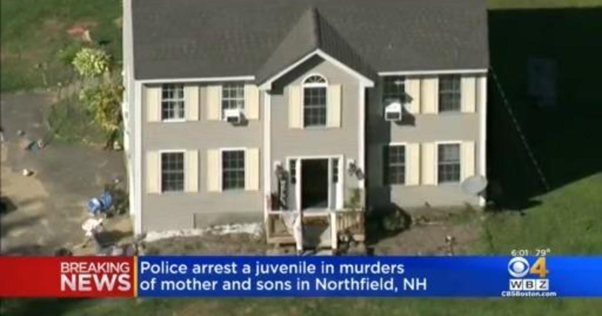 Police arrest juvenile in murders of mother, 2 sons in NH