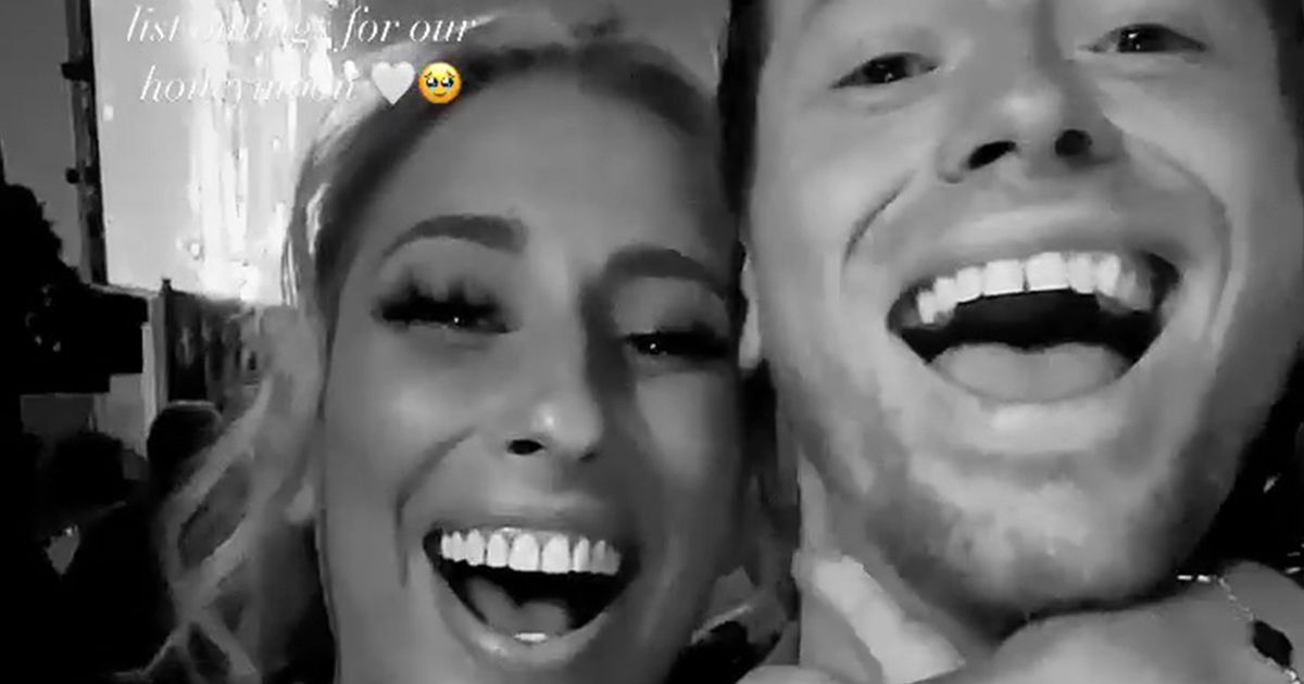 Stacey Solomon and Joe Swash sing together on ‘bucket list’ date night after wedding