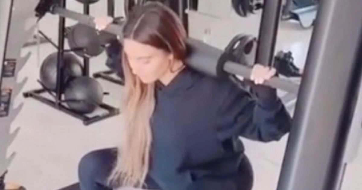 Kim Kardashian fans spot ’embarrassing’ detail in workout video after 21lbs weight loss