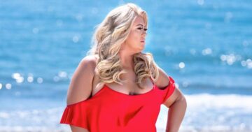 Gemma Collins channels Pamela Anderson in stunning Baywatch swimwear shoot