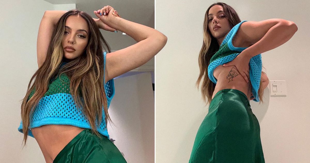 Little Mix’s Jade Thirlwall flashes her abs as she celebrates her existence on ‘Jade Day’