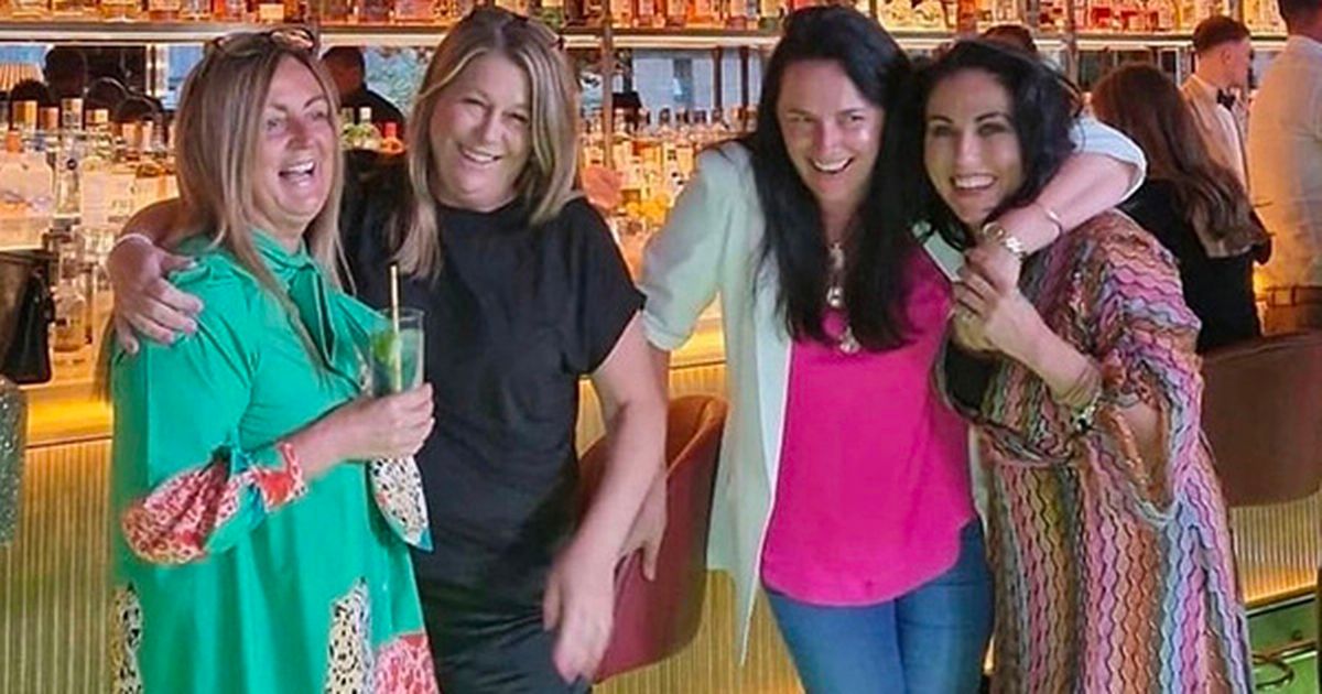 EastEnders’ Jessie Wallace enjoys ladies night out after rumoured secret wedding