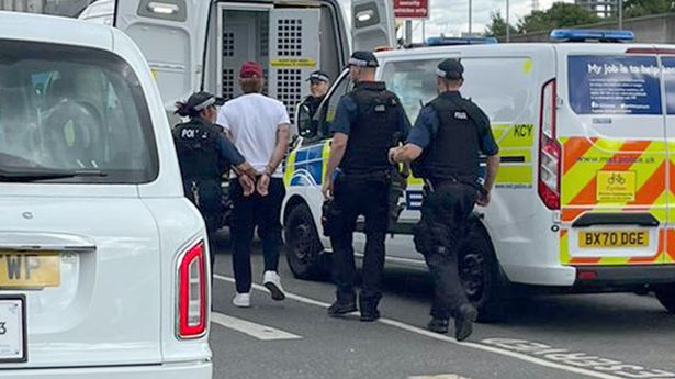 TGBLUE - BLUE star Lee Ryan was arrested in a dramatic airport swoop after drunkenly intimidating passengers and flight attendants