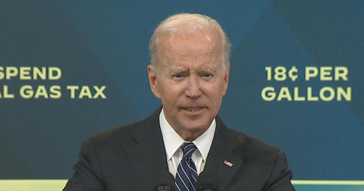 President Biden calls for a federal gas tax holiday