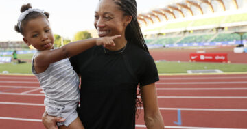 Allyson Felix on a mission to help all working parents with child care