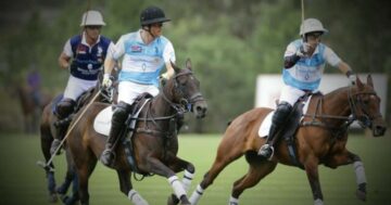 Prince Harry plays in Colorado charity polo match to help carry on mother Diana's legacy