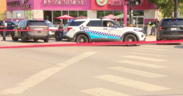 4 wounded in drive-by shooting near Chicago high school